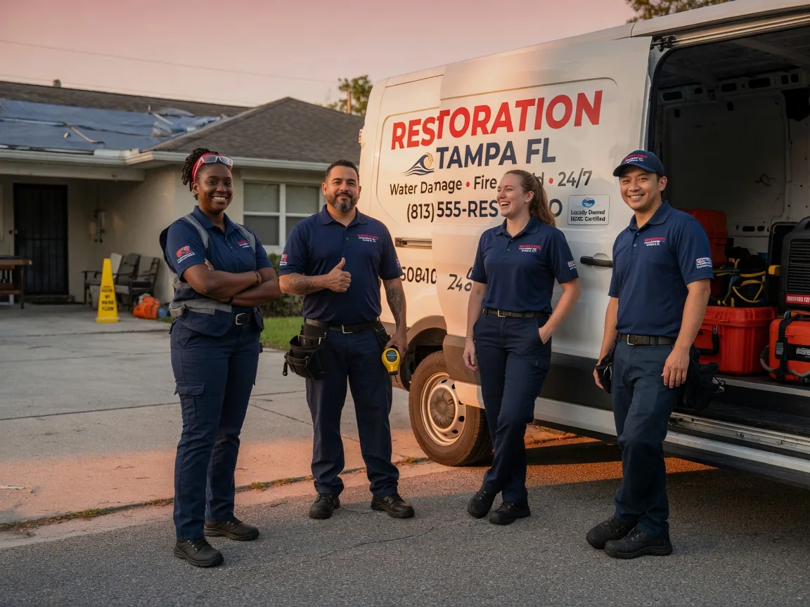 Water Damage Restoration company in Minden, TX